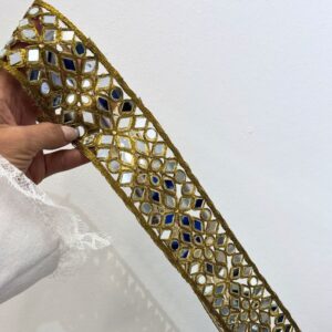 Cinturón cristales flores