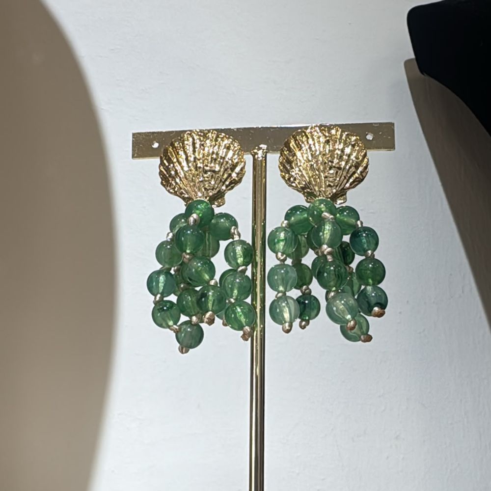 Pendientes esmeralda