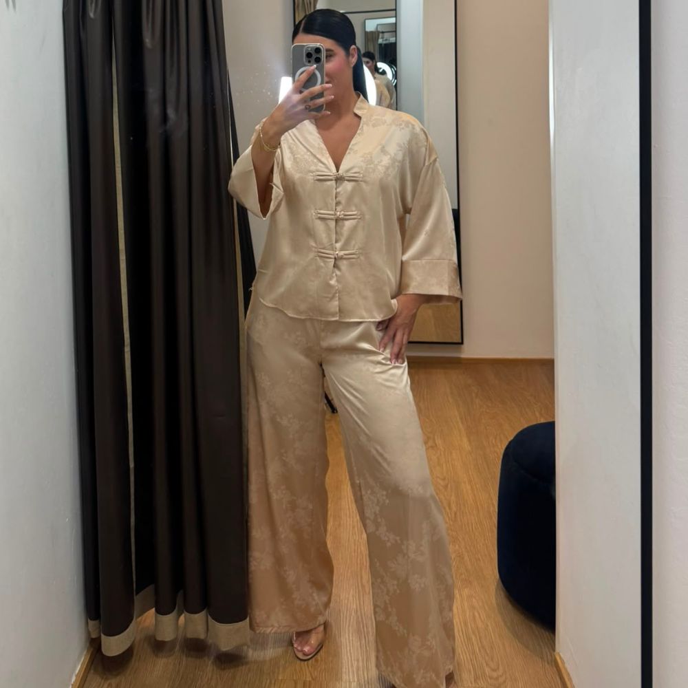 Conjunto Japón en beige