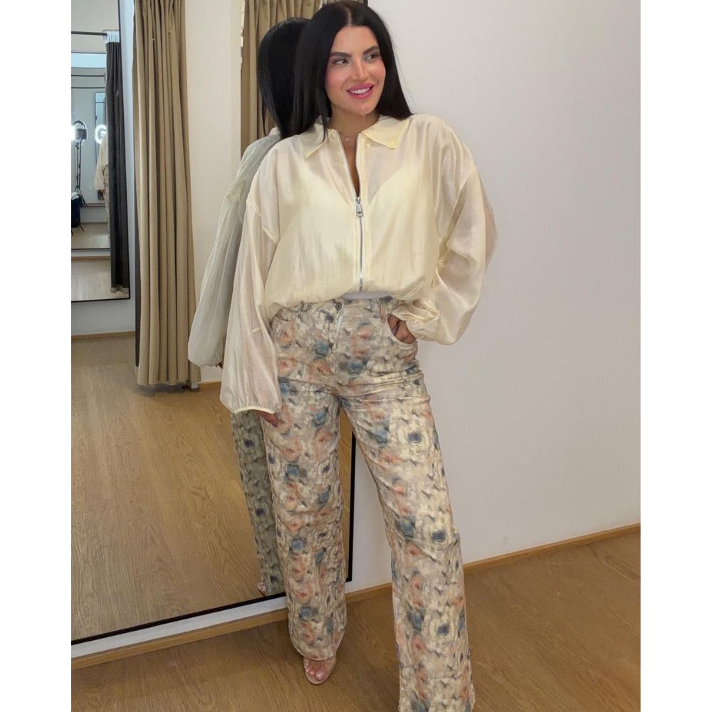 Vaquero floral beige