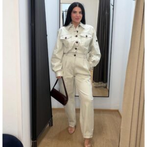 Mono vaquero beige claro