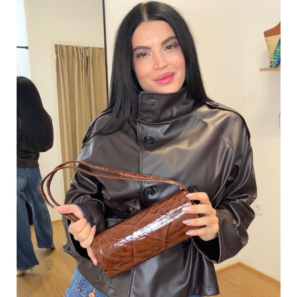 Bolso casino marrón